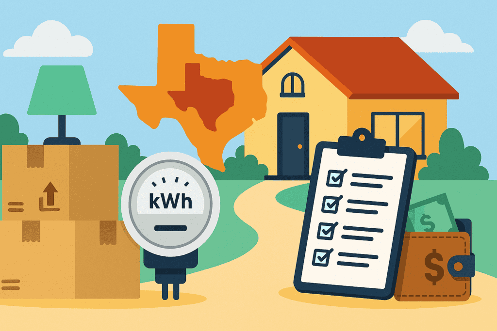 Texas house meter checklist